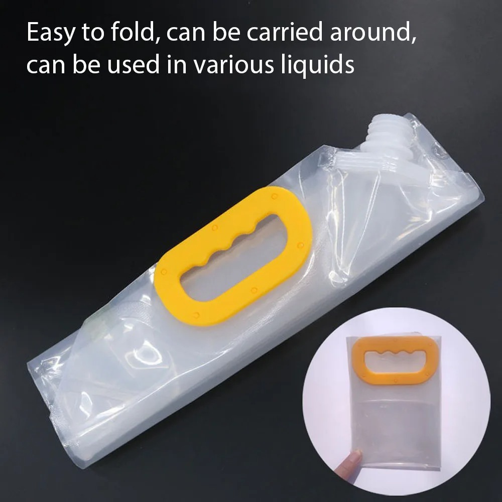 Collapsible Food & Water Storage Bag with Handle-2PCS 2