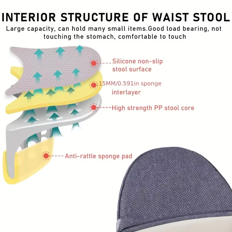 Ergonomic Hip Seat Baby Carrier 4