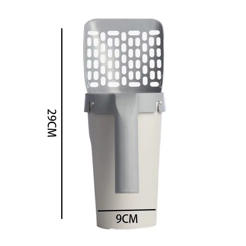 Cat Litter Scoop with Waste Bin 5