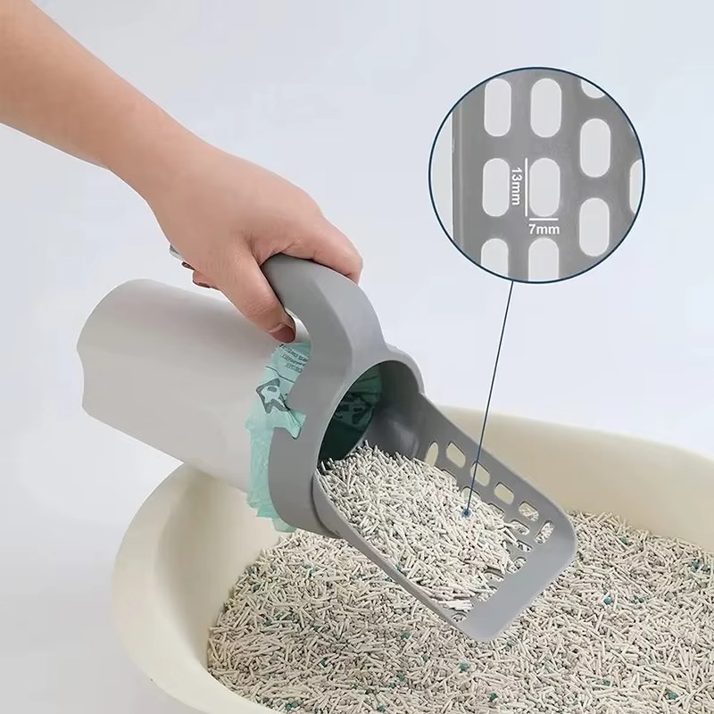 Cat Litter Scoop with Waste Bin