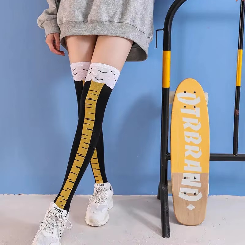 Chicken Leg Thigh High Socks 6