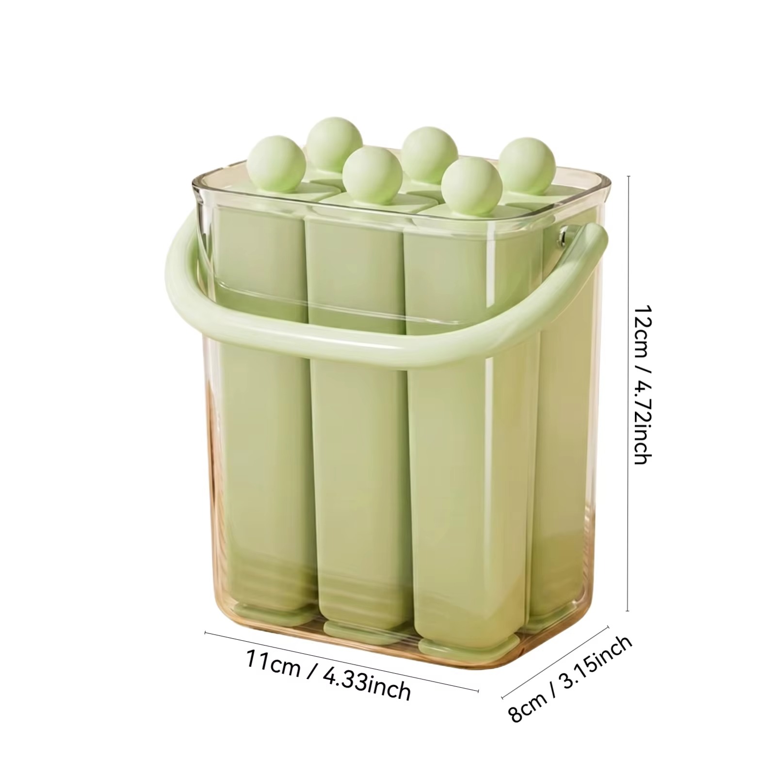 Reusable Ice Pop Mold & Ice Bar Maker 4